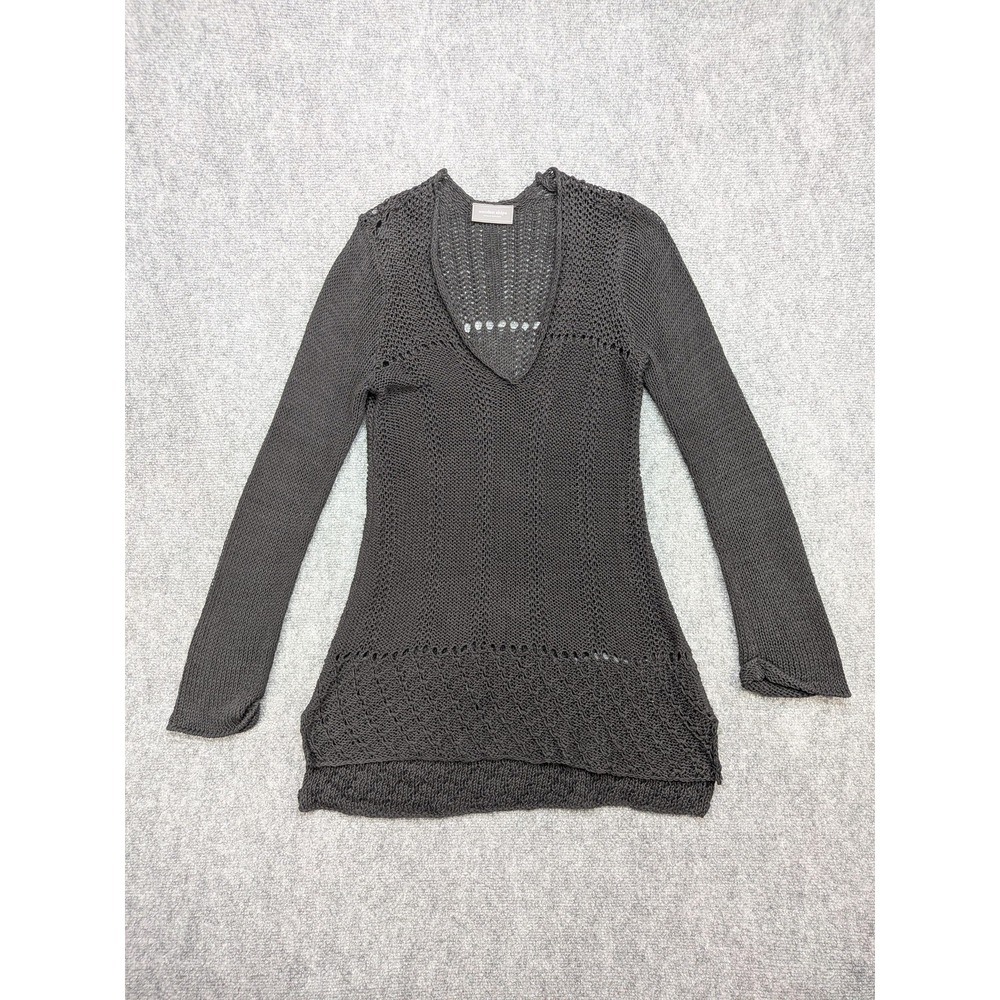 Wooden Ships Sweater Womens Small Medium Knit Pullover Lightweight Boho Top